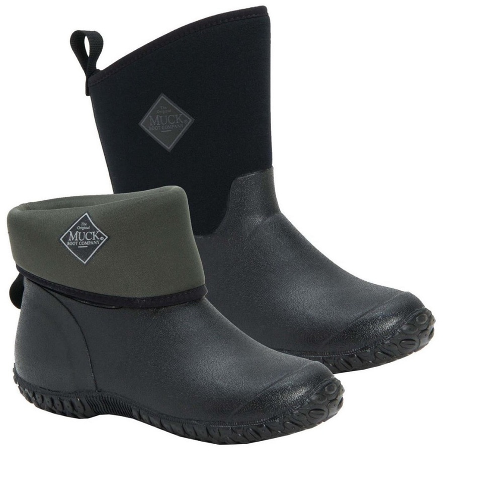 Muck Women's Black and Gray Winter Boots